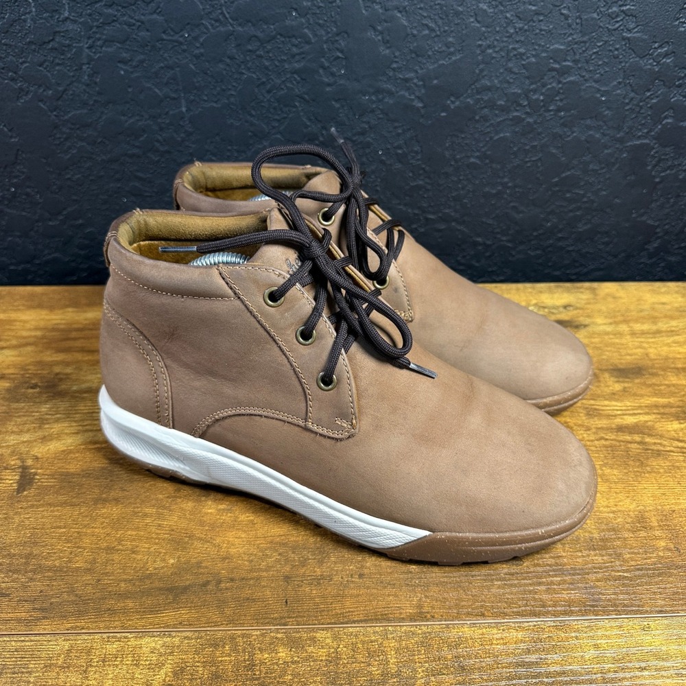 Florsheim Trailmix Brown Leather Chukka Boots Mens 7.5